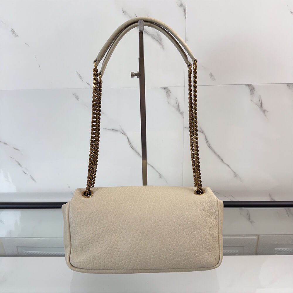 YSL calypso medium in grained lambskin - Top Club