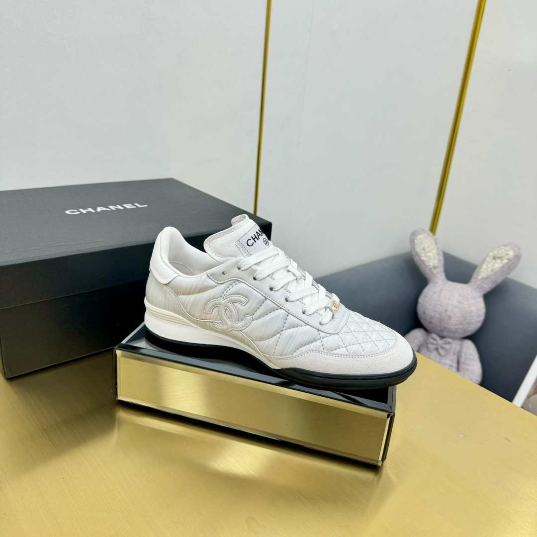Chanel G45839 Women 24B Trainers Shiny Calfskin Calfskin   Suede Calfskin C91256 - Sneaker Replica Workshop