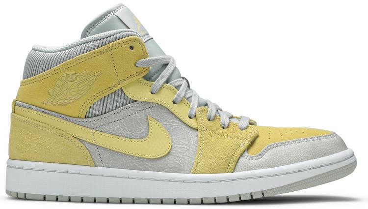 Air Jordan 1 Mid SE  Tan Grey  DA4666-001 - Sneaker Replica Workshop