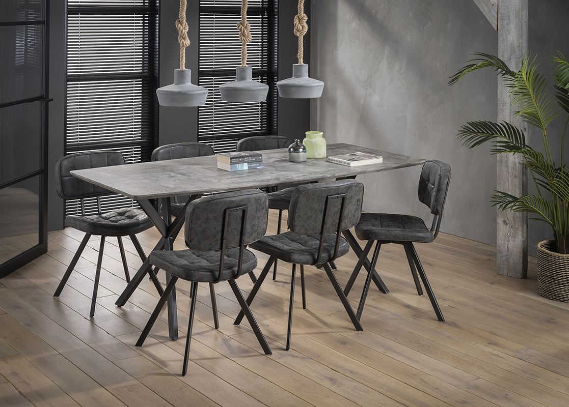 Eettafel Mortel 190 cm Eiken