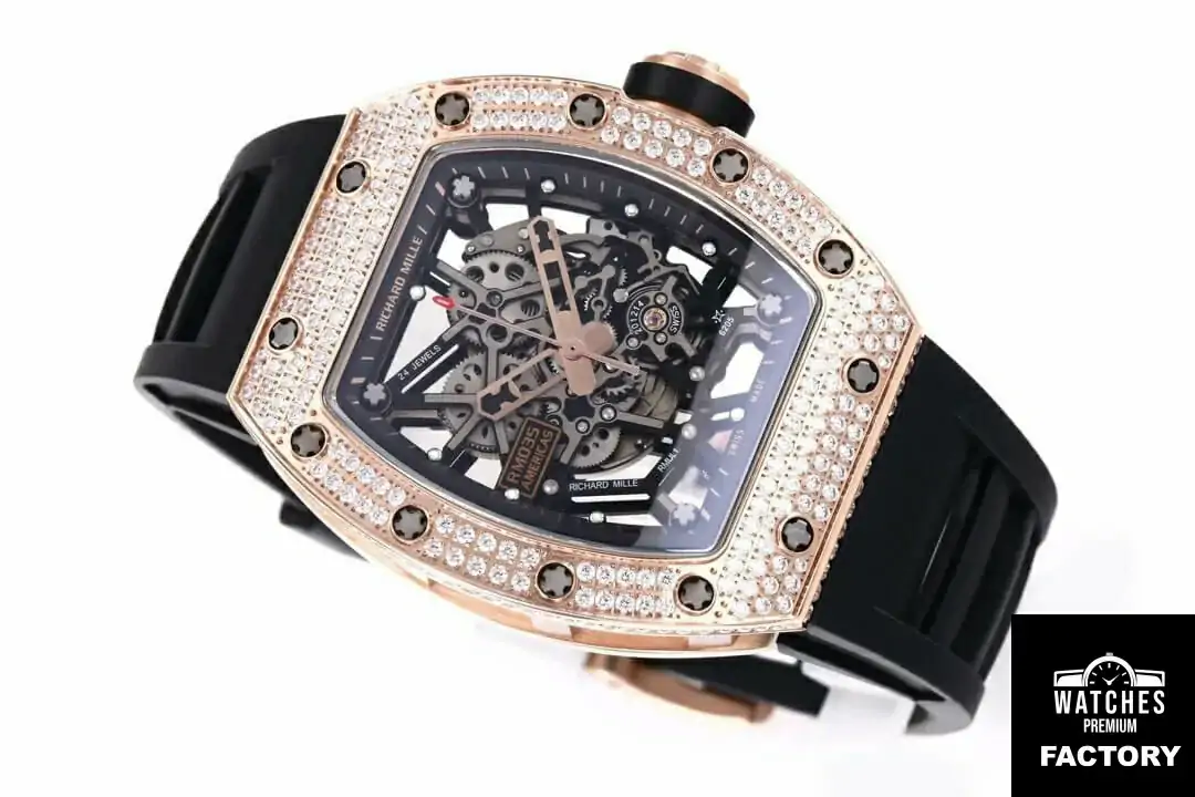 Richard Mille RM035 Americas KV Factory Diamond-Set Bezel