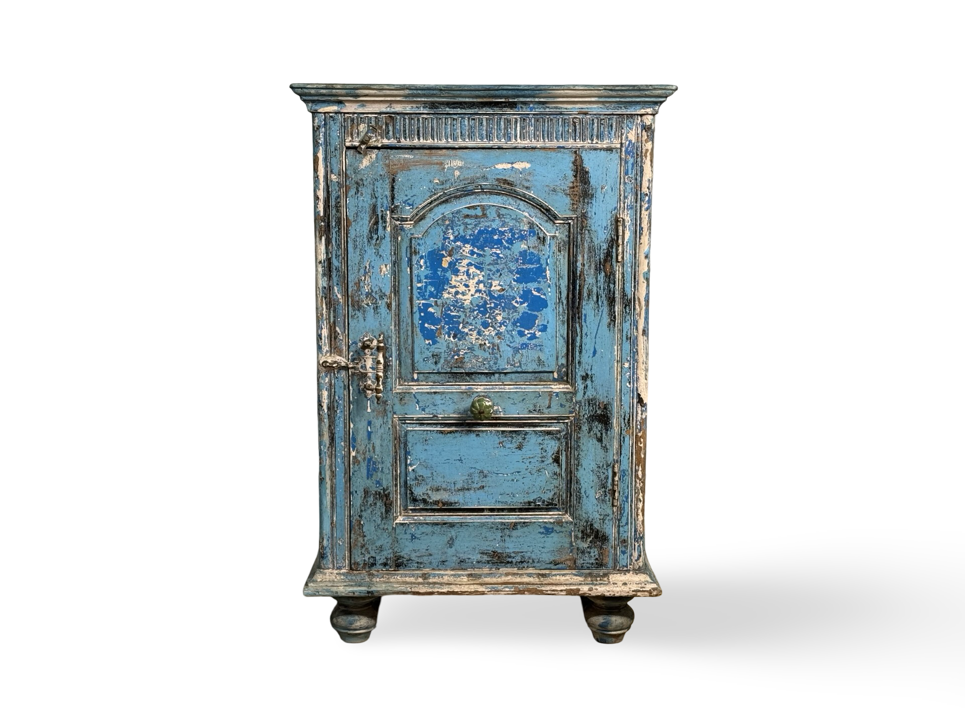 Onder kast India 1 deur blauw uniek Onder kast India 1deur blauw uniek