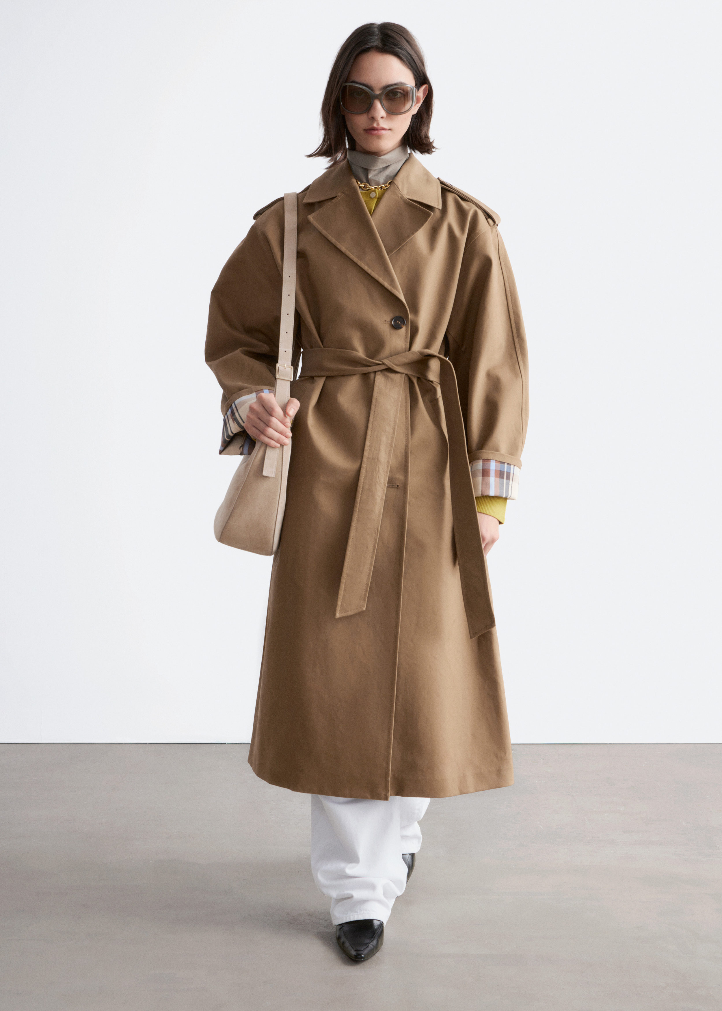 & Other Stories BELTED TRENCH COAT