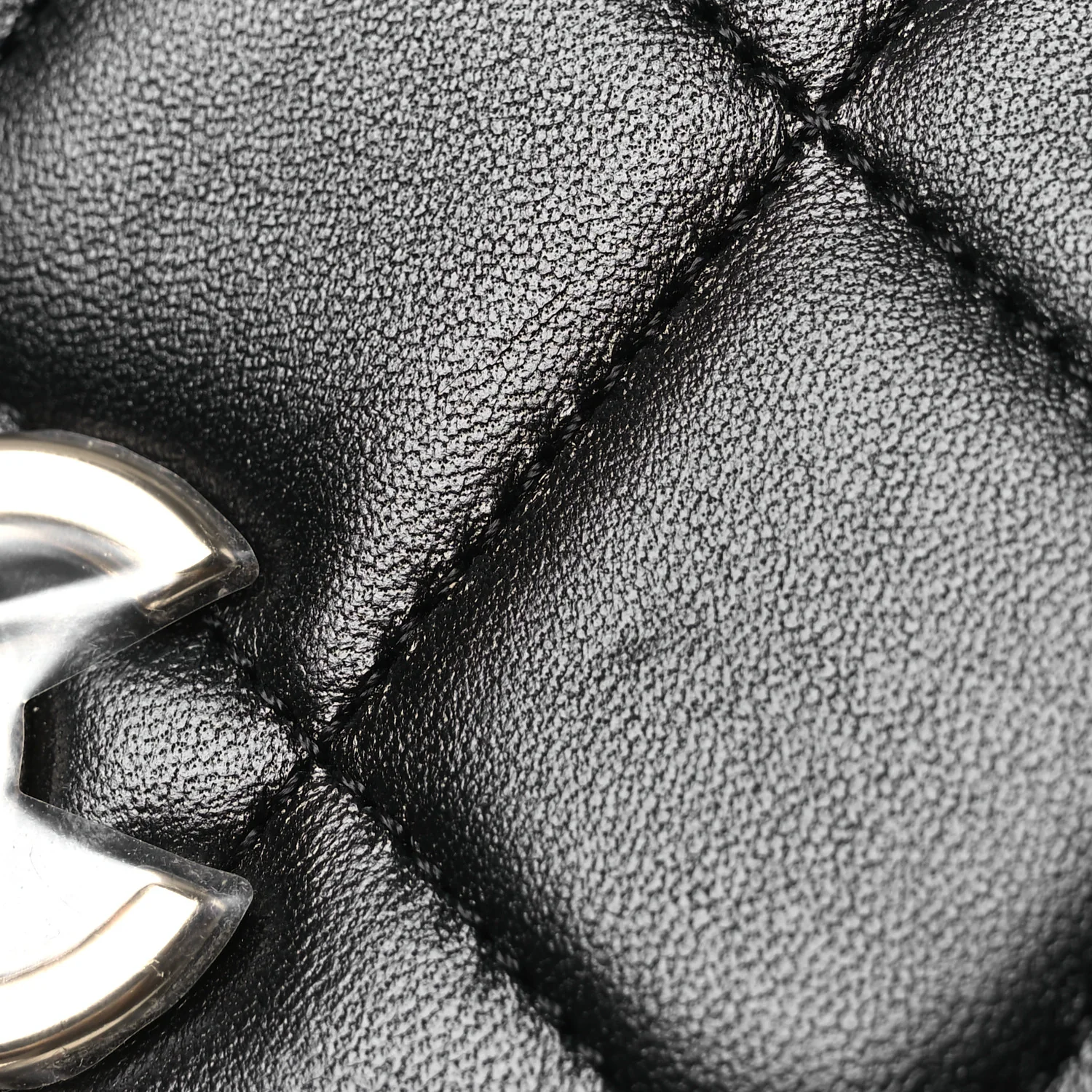 Lambskin Quilted Small Trendy CC Dual Handle Flap Bag Black - Top Club