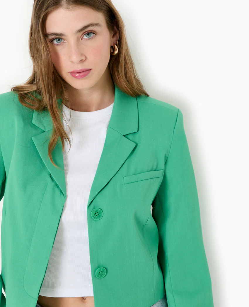Pimkie Veste courte avec boutons sous patte