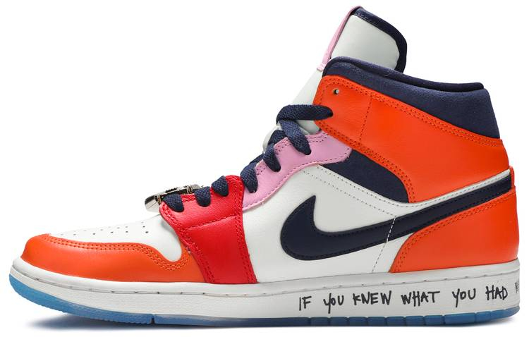 Melody Ehsani x Air Jordan 1 Mid  Fearless  CQ7629-100 - Sneaker Replica Workshop
