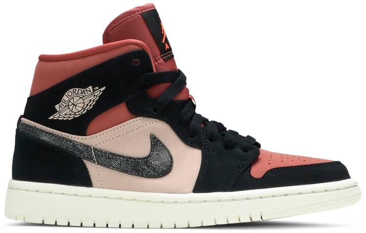 Wmns Air Jordan 1 Mid  Canyon Rust  BQ6472-202 - Sneaker Replica Workshop