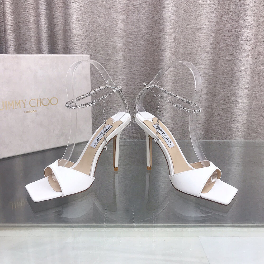 JIMMY CHOO Saeda Sandal 100 - Top Club