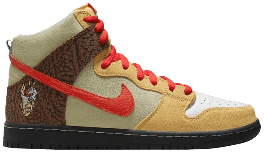 Color Skates x Dunk High SB  Kebab and Destroy  CZ2205-700 - Sneaker Replica Workshop