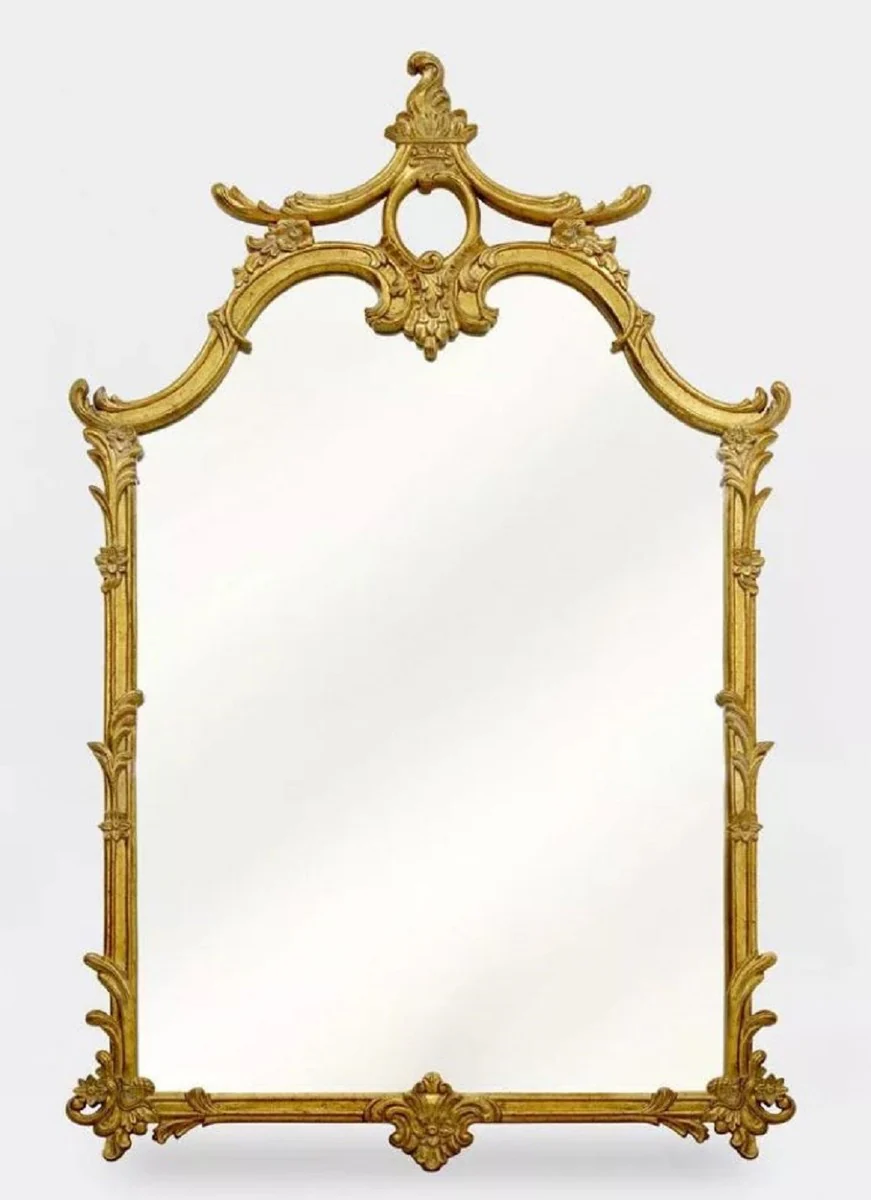 Luxury Baroque Mirror Gold - Magnificent Baroque Style Wall Mirror - Luxury Furniture in Baroque Style - Magnificent Baroque Furniture - Noble & Magnificent