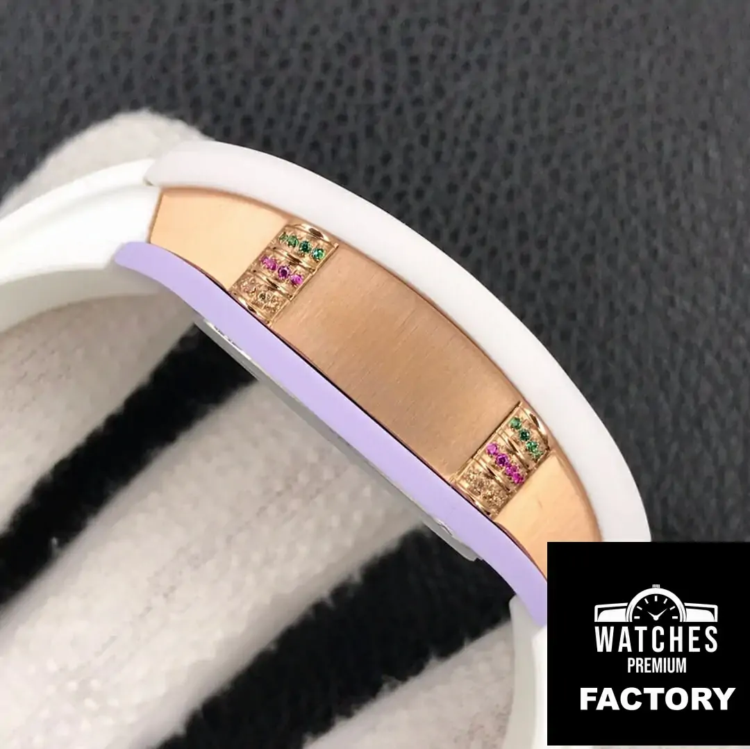 Richard Mille RM-07 Bon Bon RM Factory White Strap