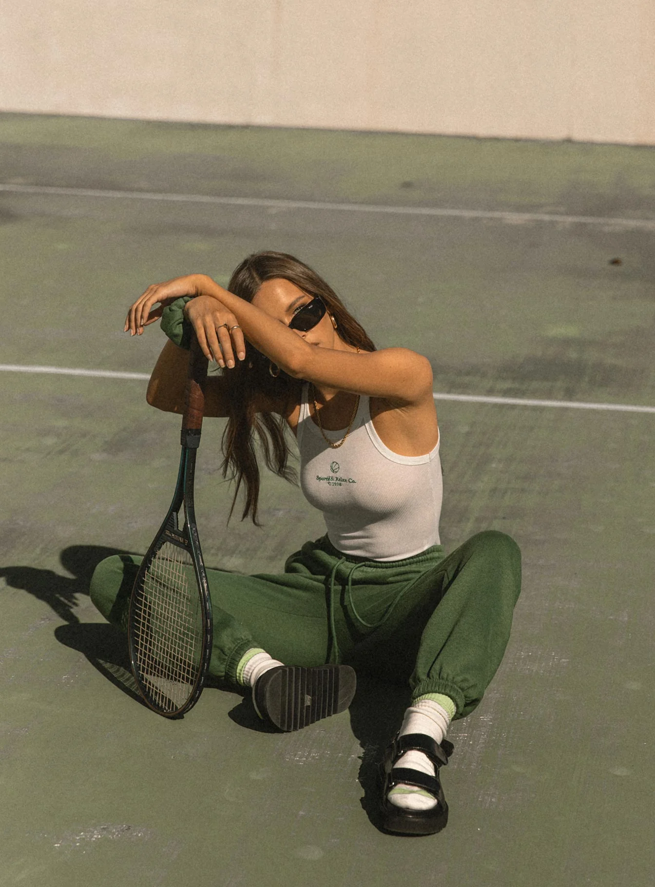 Rue Chunky Sandals Black