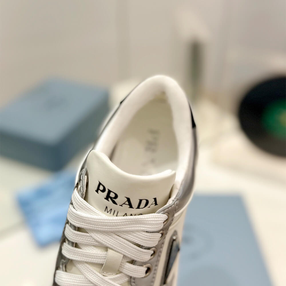 Prada Downtown nappa leather sneakers - Top Club
