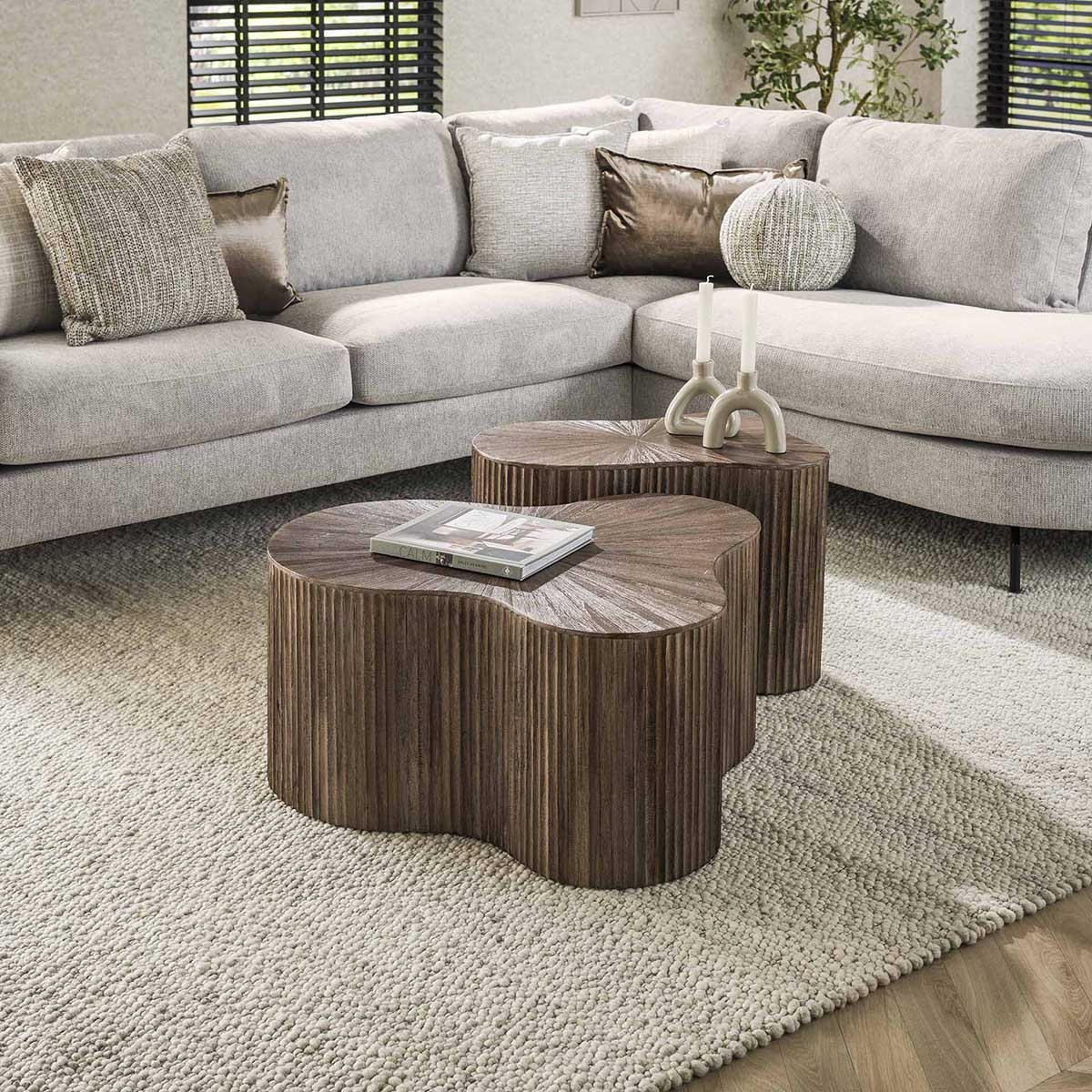 Salontafel Kib Shamrock - set van 2