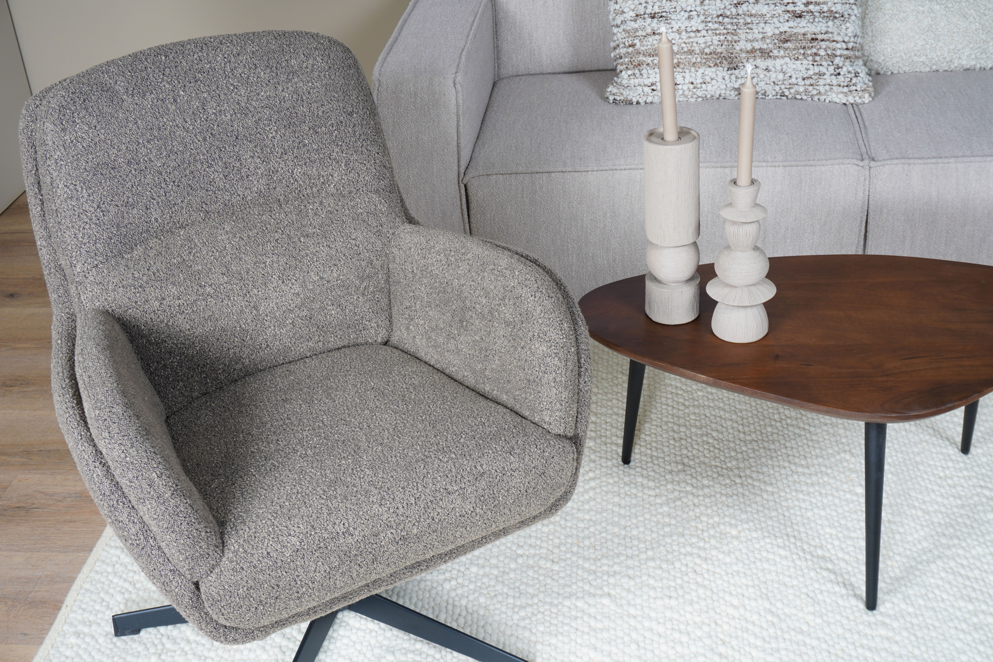 Fauteuil Louise Natural