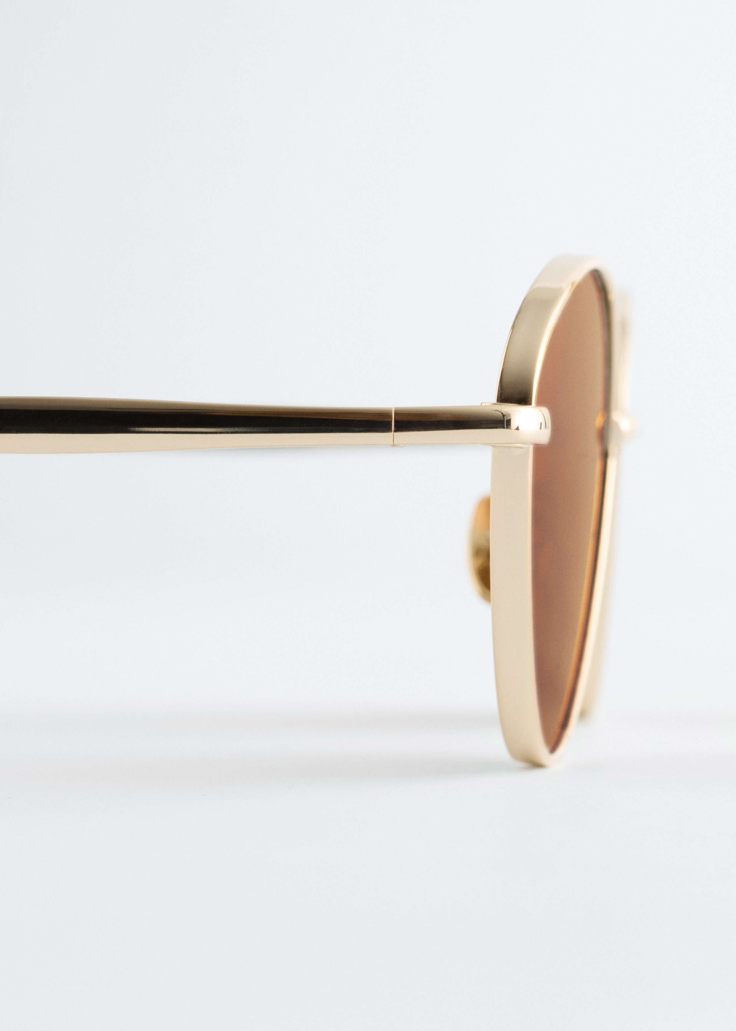 & Other Stories WIRE-FRAME OVAL SUNGLASSES