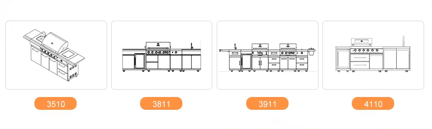Outdoor Kitchen display