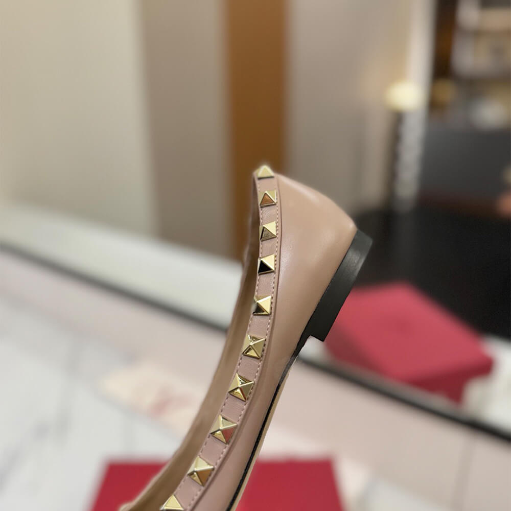 VALENTINO ROCKSTUD BALLET FLAT - Top Club