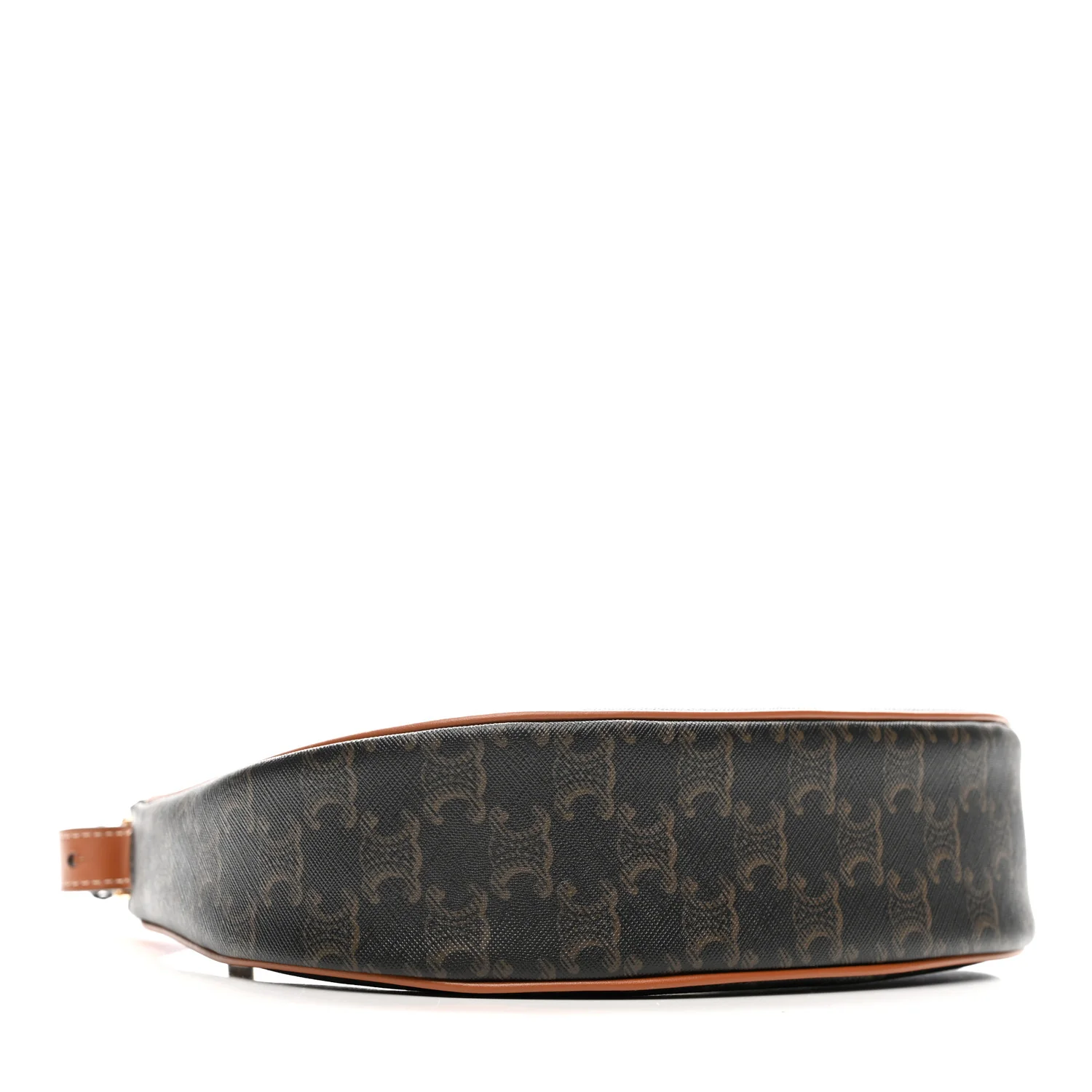 Triomphe Canvas Calfskin Ava Shoulder Bag Tan - Top Club