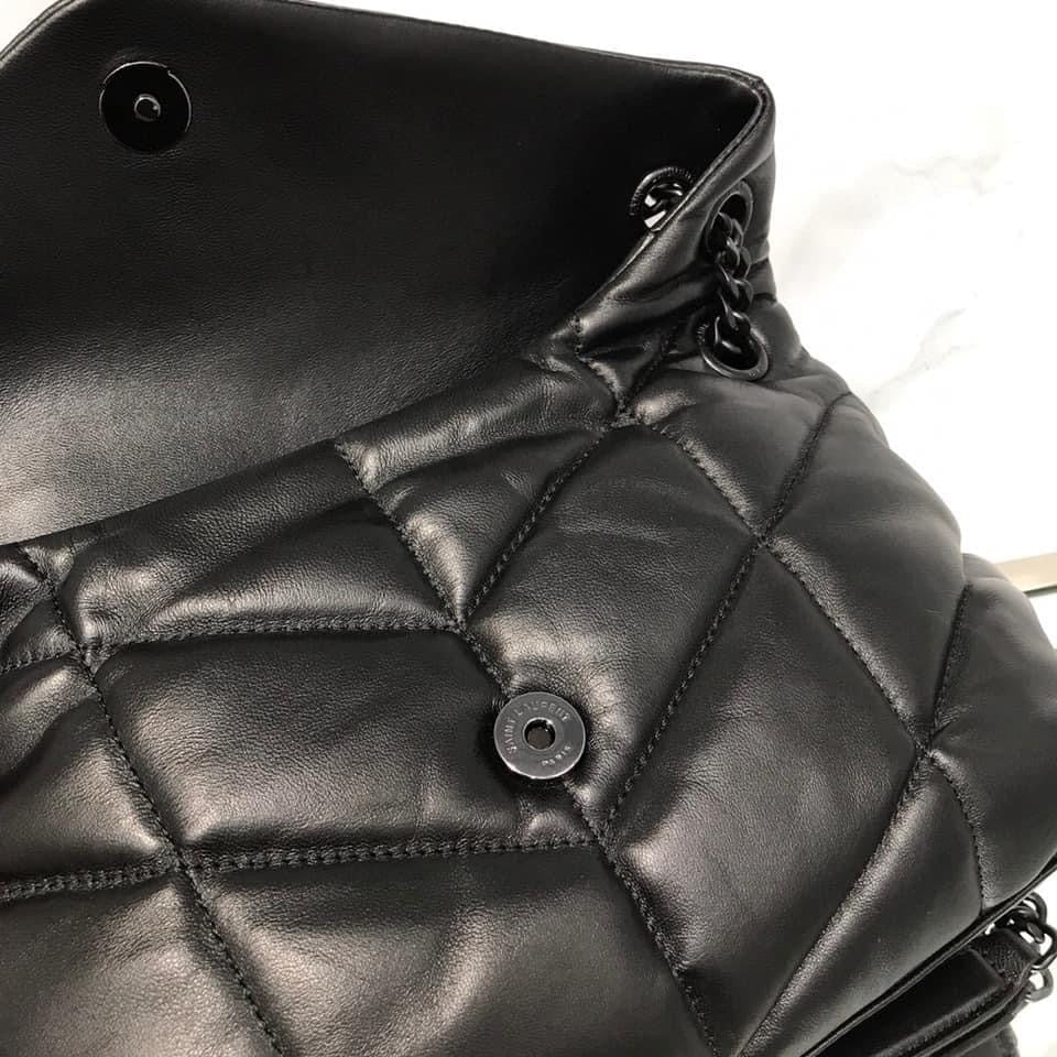 Y PUFFER MEDIUM BAG IN QUILTED LAMBSKIN - Top Club