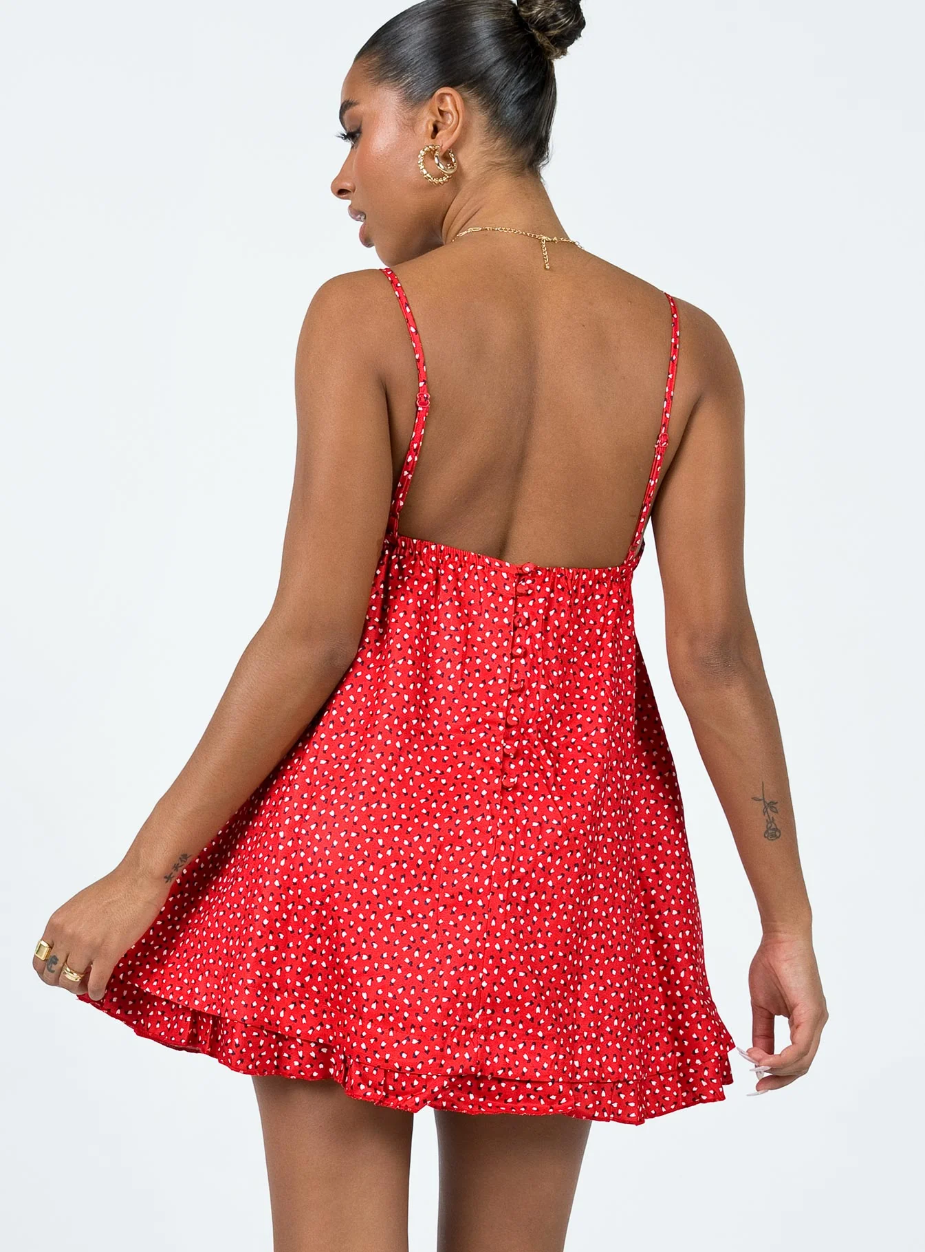 Empress Of Love Mini Dress Red