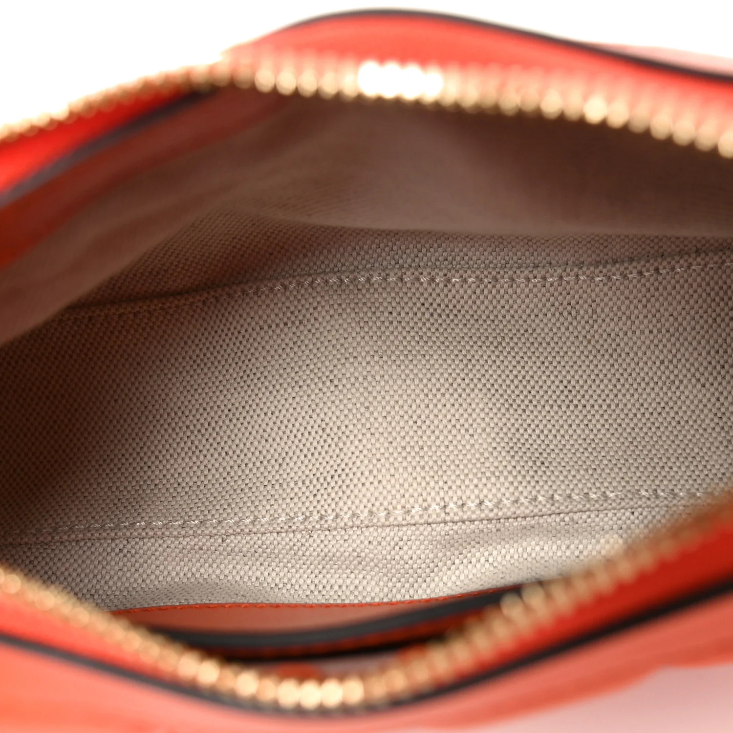 Calfskin GG Matelasse Chain Handbag Deep Orange Natural - Top Club
