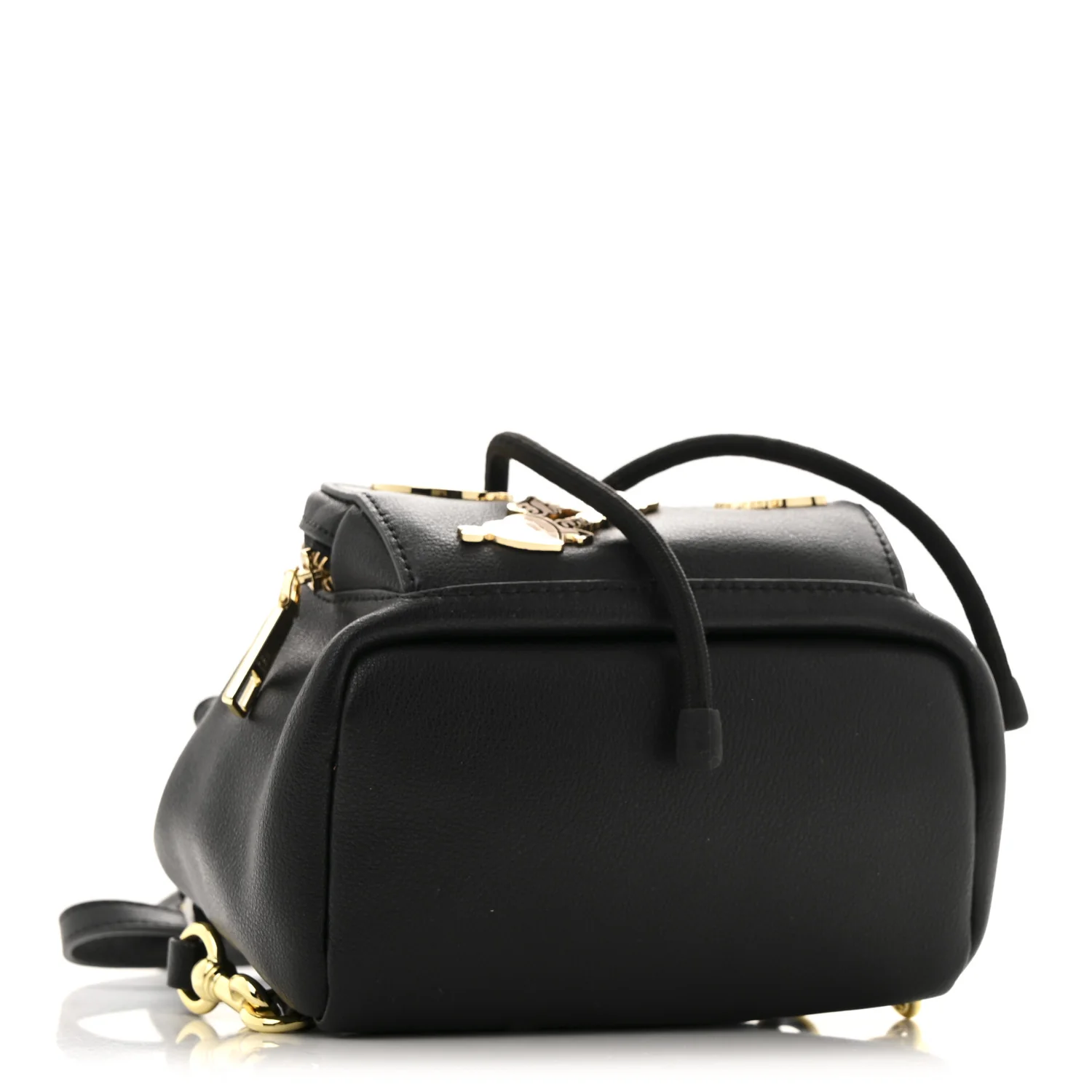 Calfskin The Bubble Backpack Black - Top Club