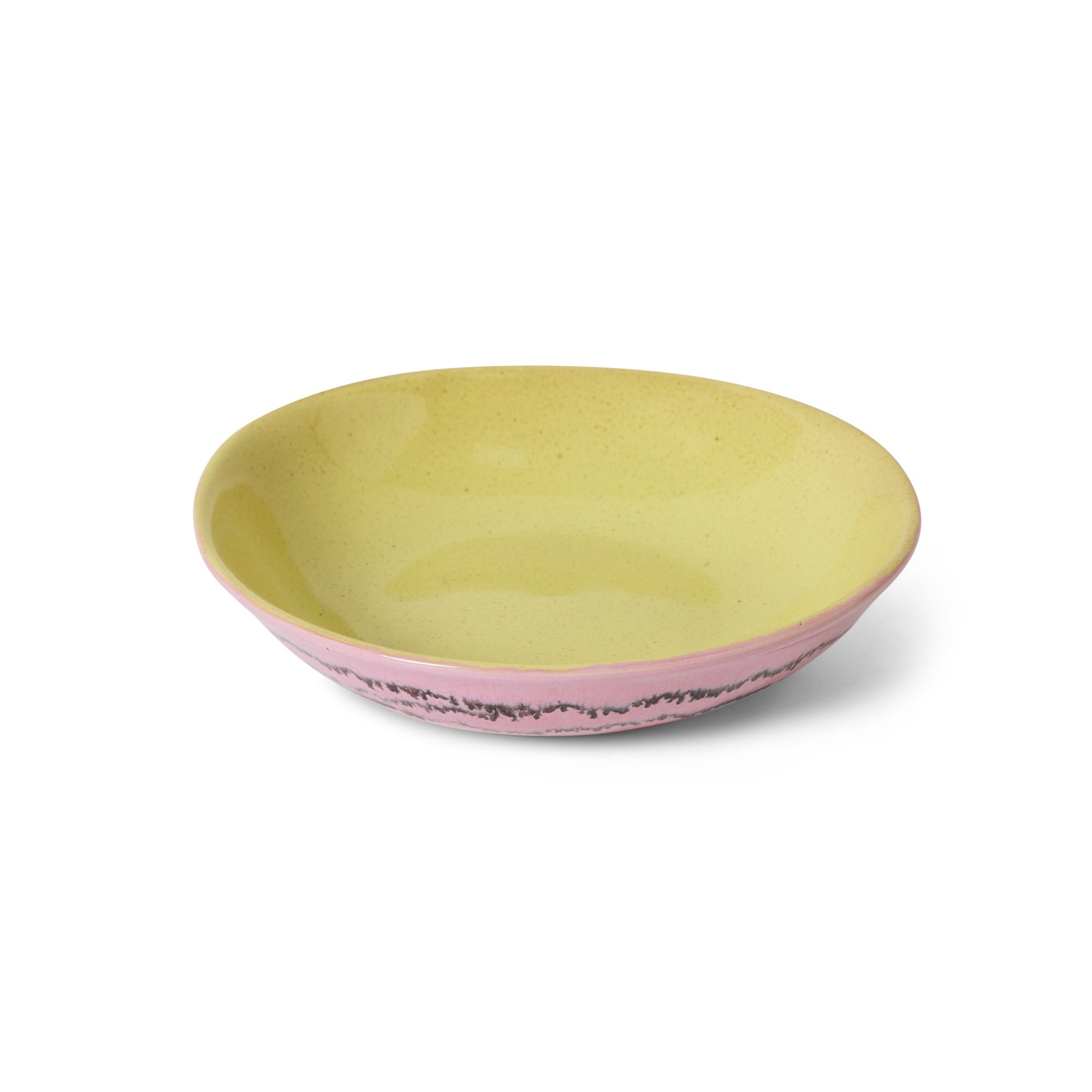 Servies 70's Ceramics curry kom bubble - set van 2
