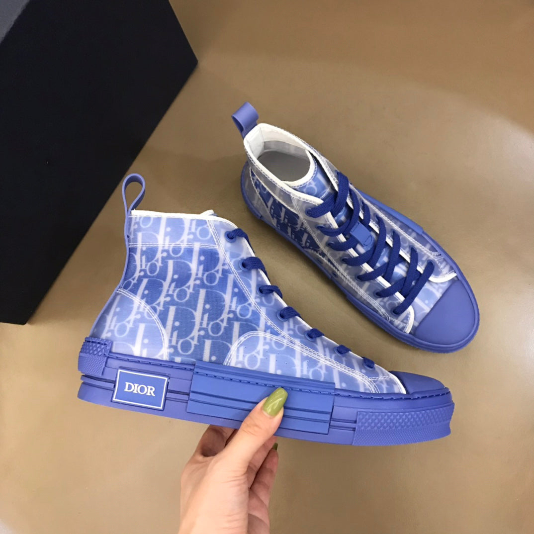 Dior B23 Oblique High Top Shoes white T004801-1069 - Sneaker Replica Workshop