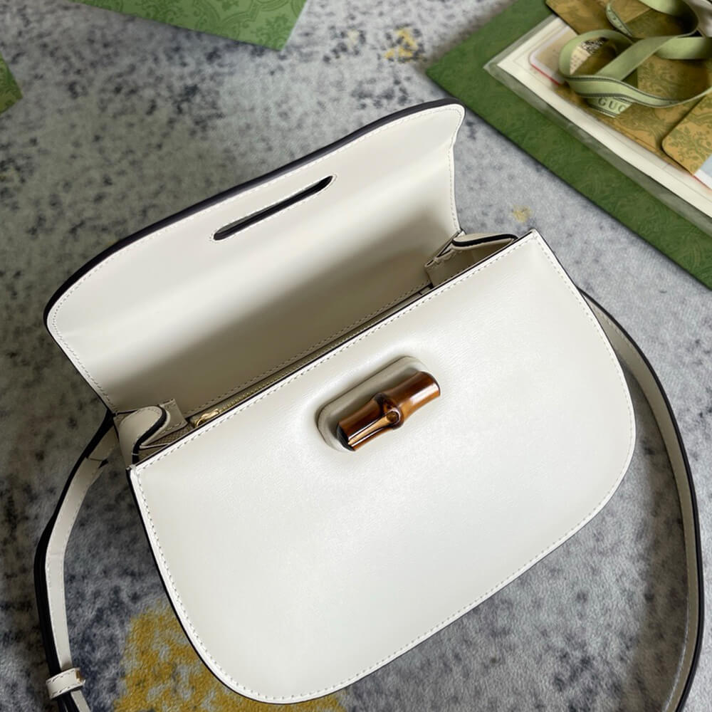 GUCCI BAMBOO 1947 JUMBO GG SMALL TOP HANDLE BAG - Top Club