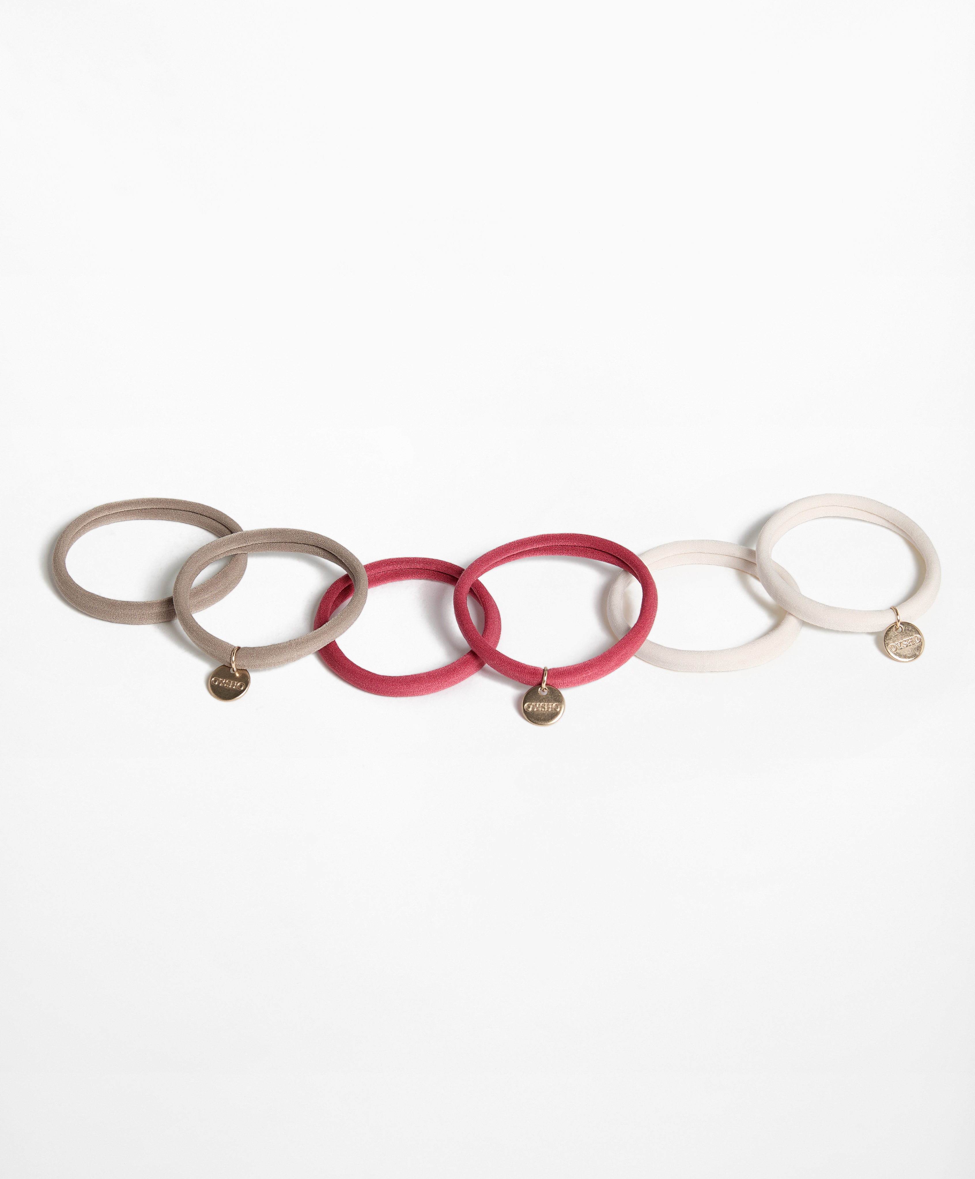 OYSHO 6 Oysho plaque hair ties