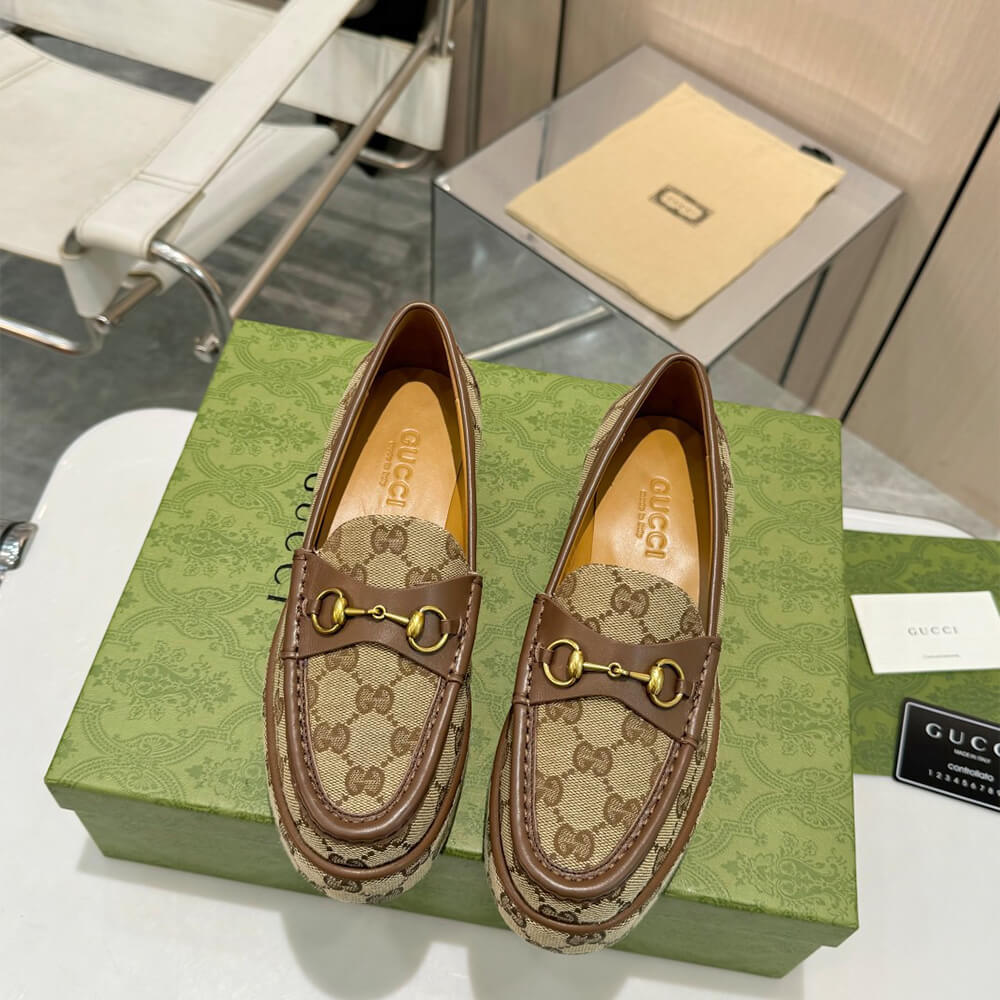 Gucci Women s Horsebit wedge loafer - Top Club