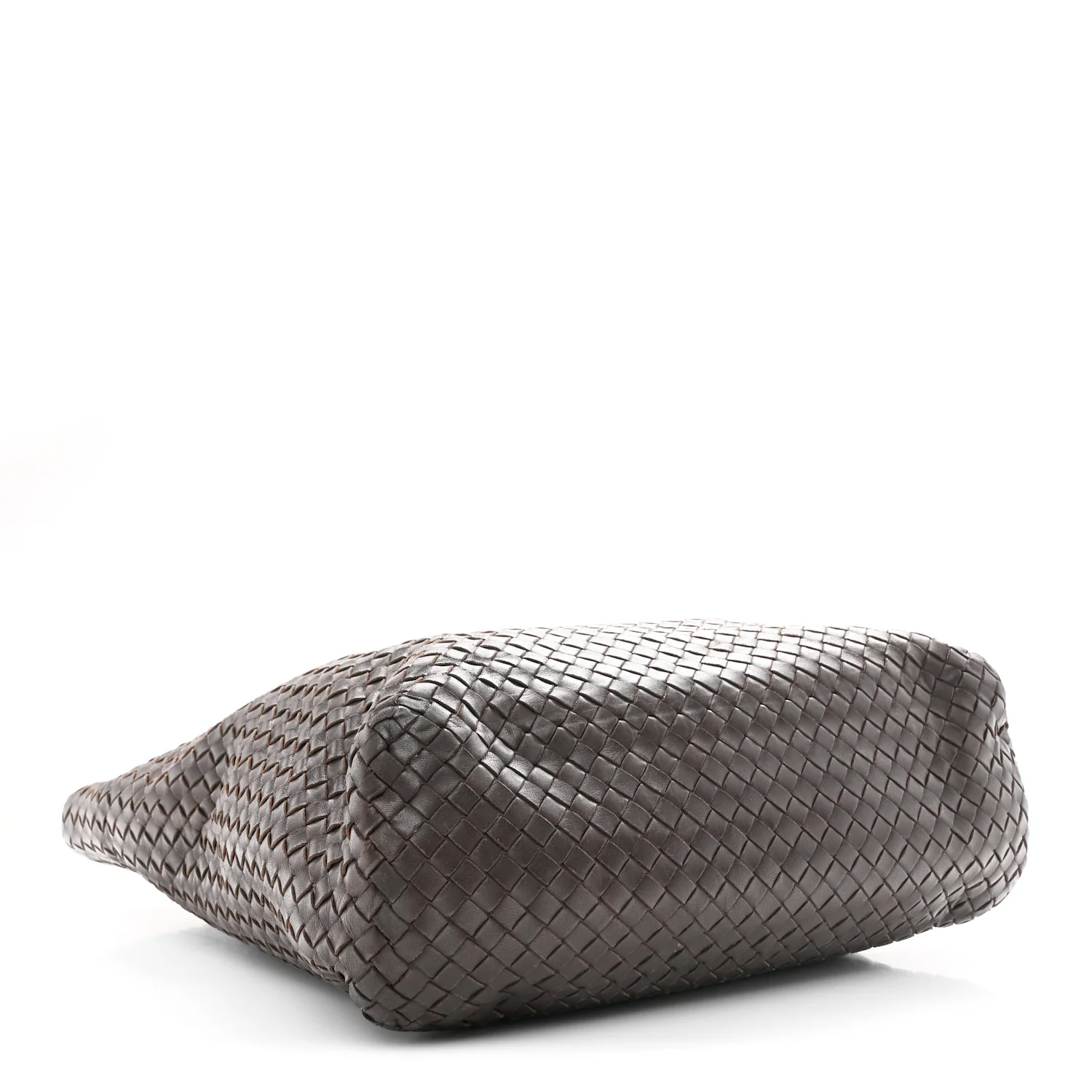 Nappa Intrecciato Large Tote Ebano - Top Club