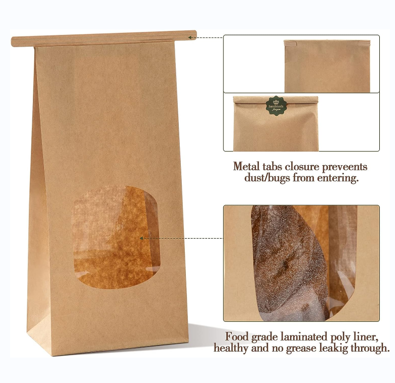Tin Tie Bakery Paper Bag
