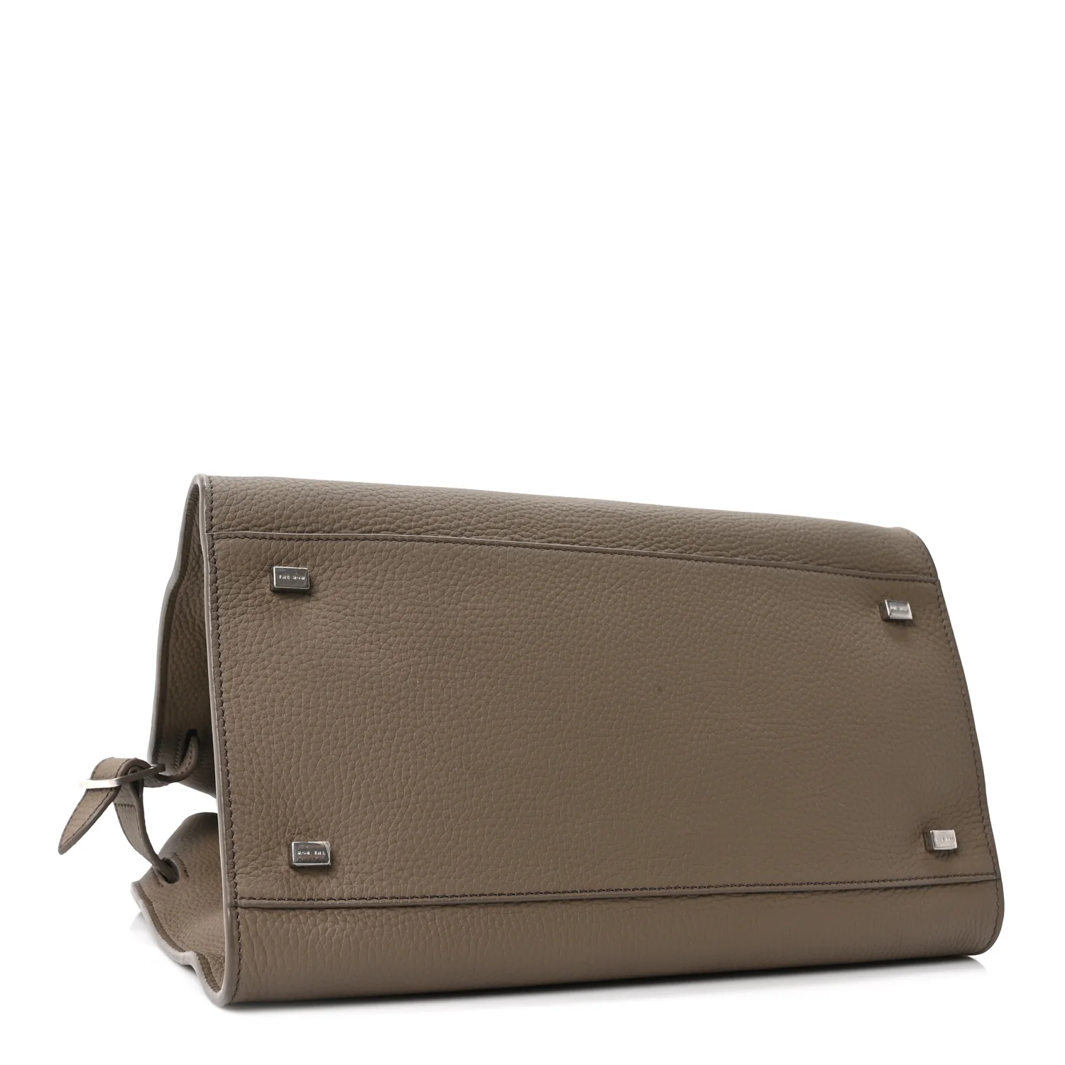 Matte Grained Calfskin Soft Margaux 12 Dark Taupe - Top Club