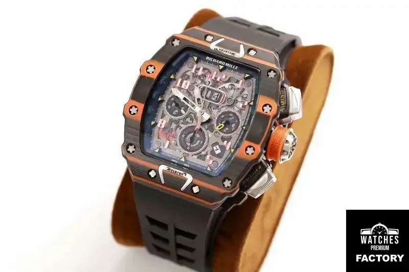Richard Mille RM011-03 McLaren Automatic Flyback Chronograph KV Factory Skeleton Dial