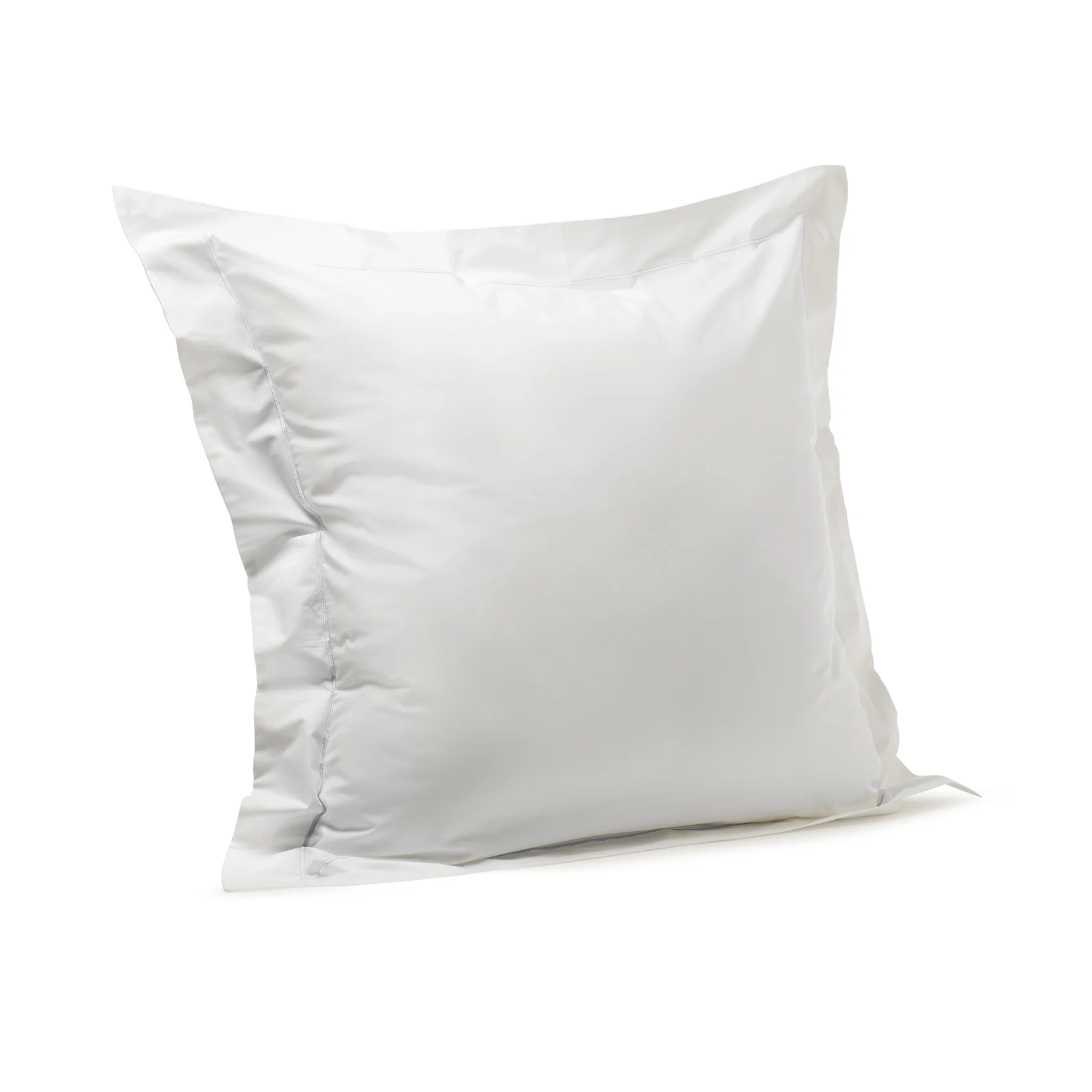 Coppia Federe In Raso Jacquard Bourdon Standard Bianco Dreaming