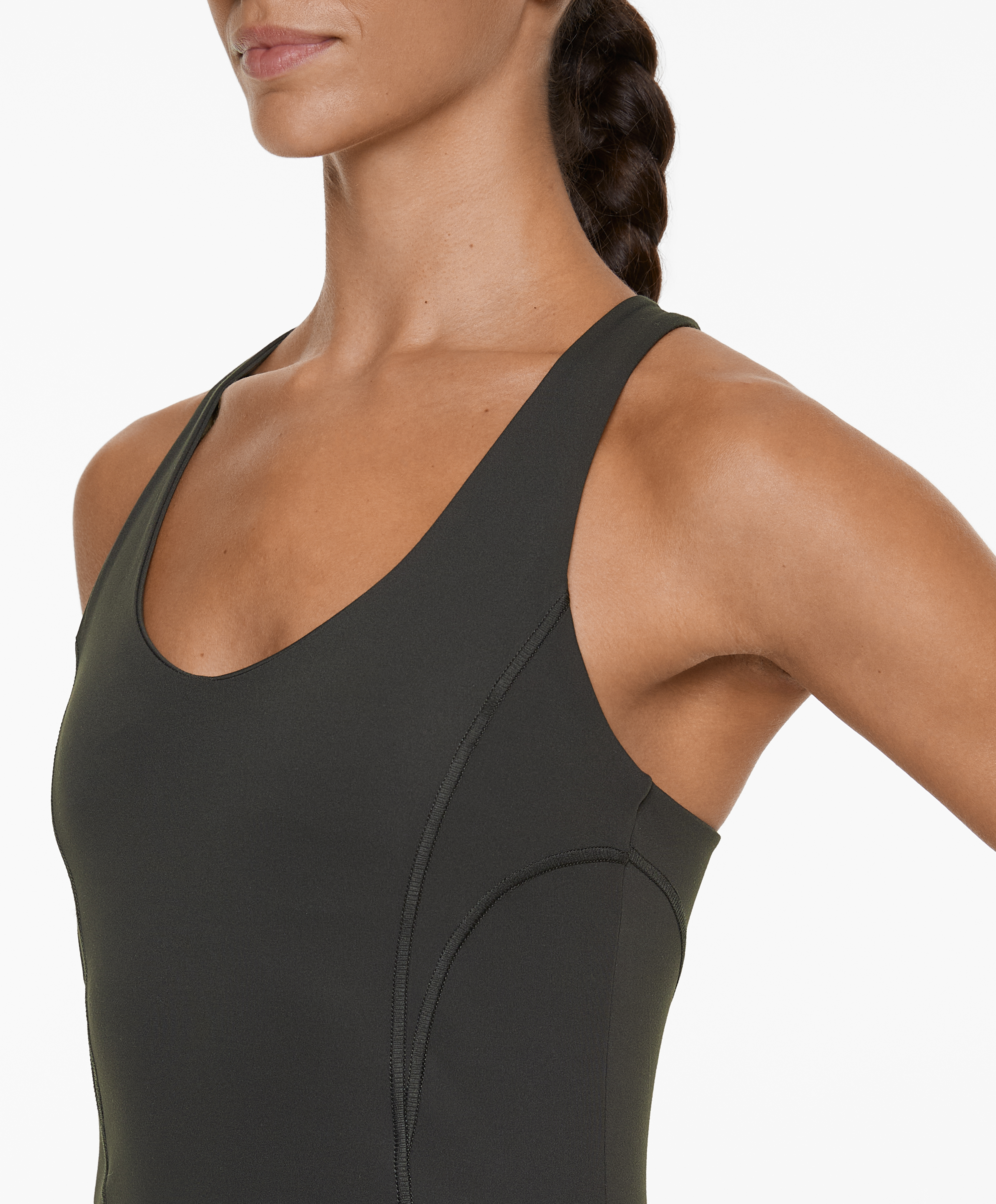 OYSHO Comfortlux tank top with overlocking detail