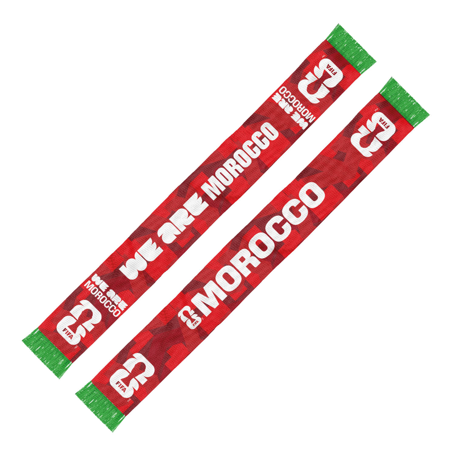 2026 World Cup We Are Morocco Scarf