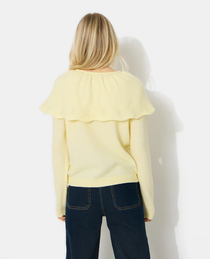Pimkie Gilet avec cape en maille ajourée