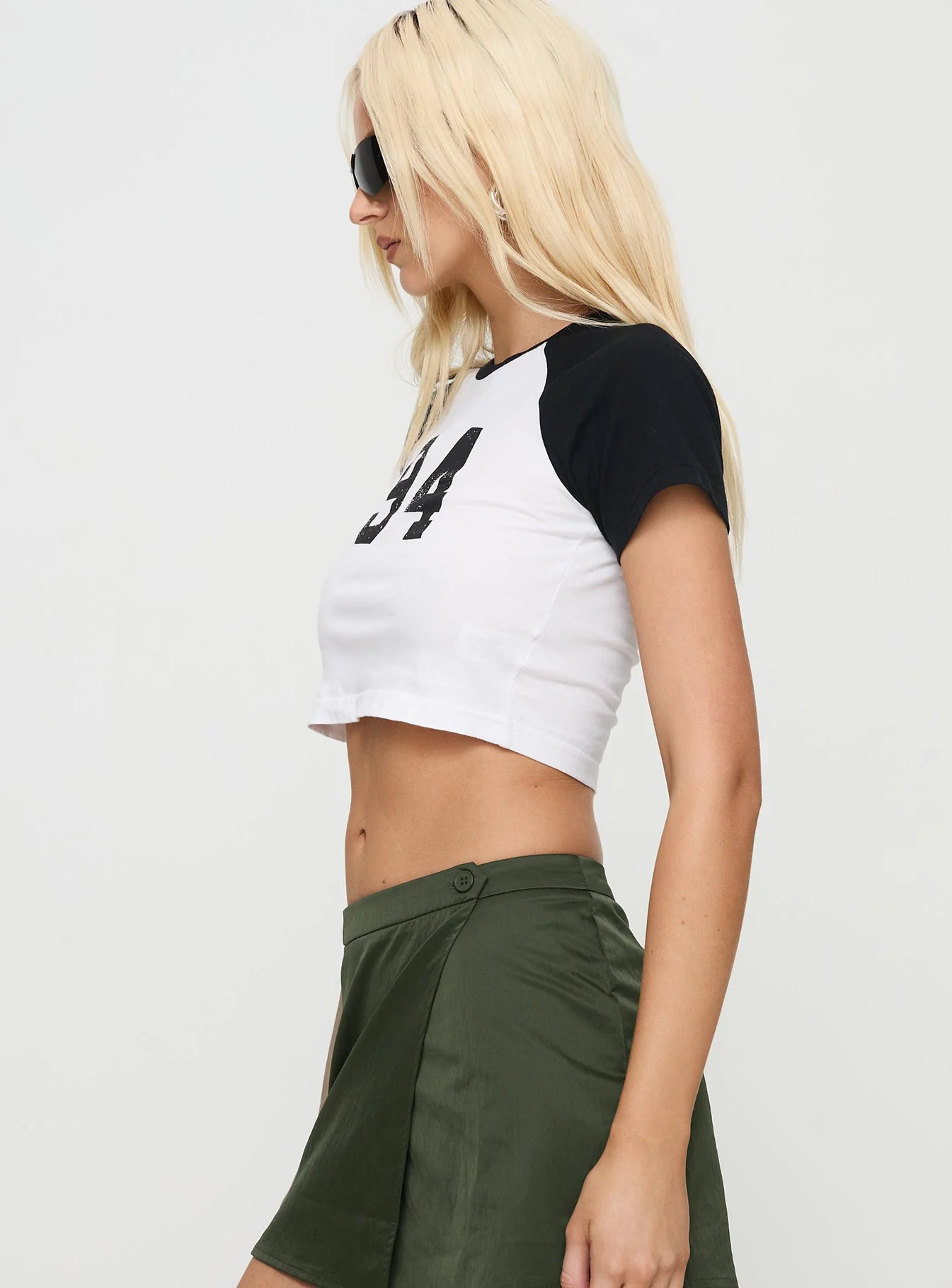 Lucky Number Top White