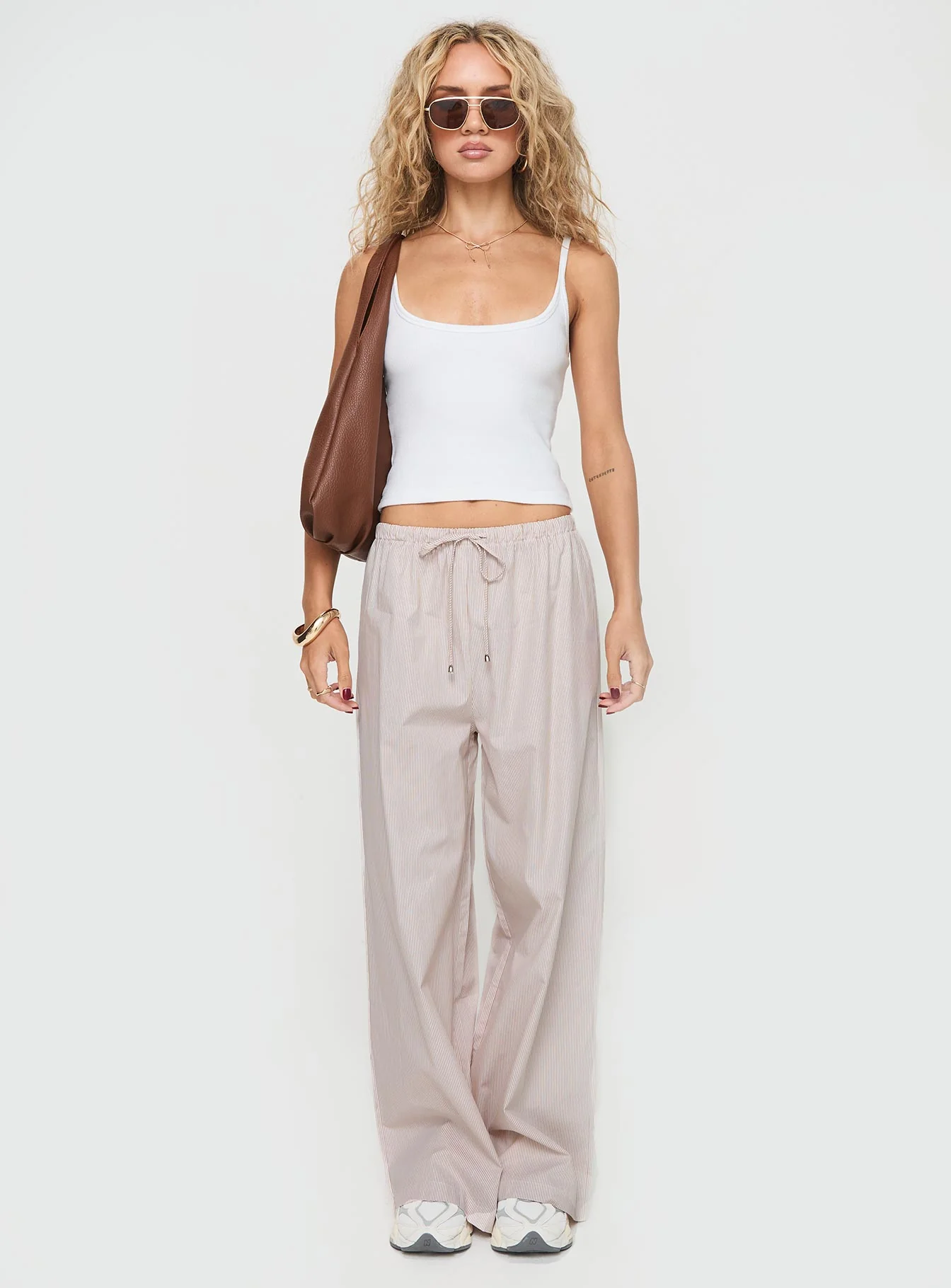 Ogilvie Pants Beige Stripe