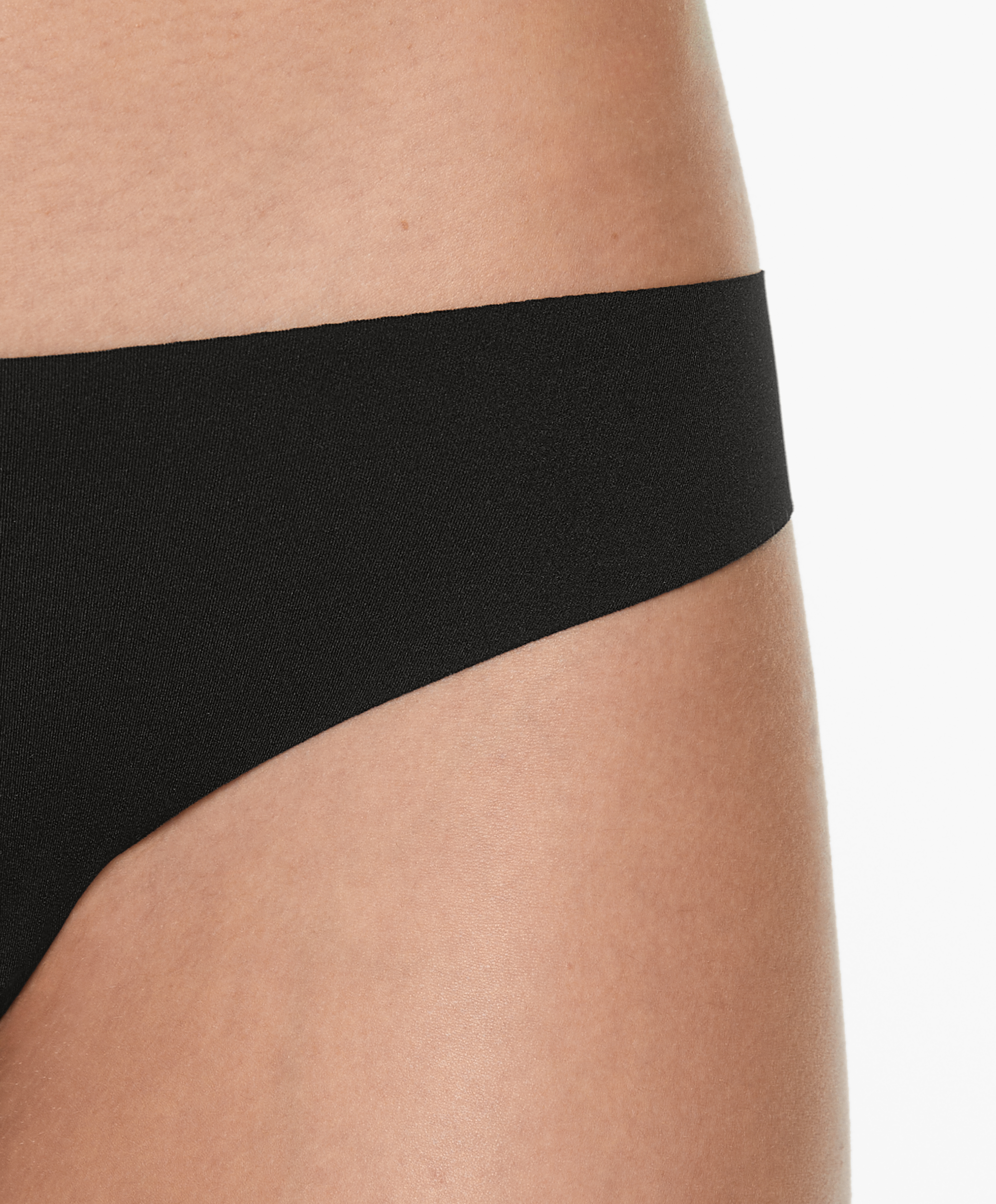OYSHO 2 laser-cut polyamide blend thongs
