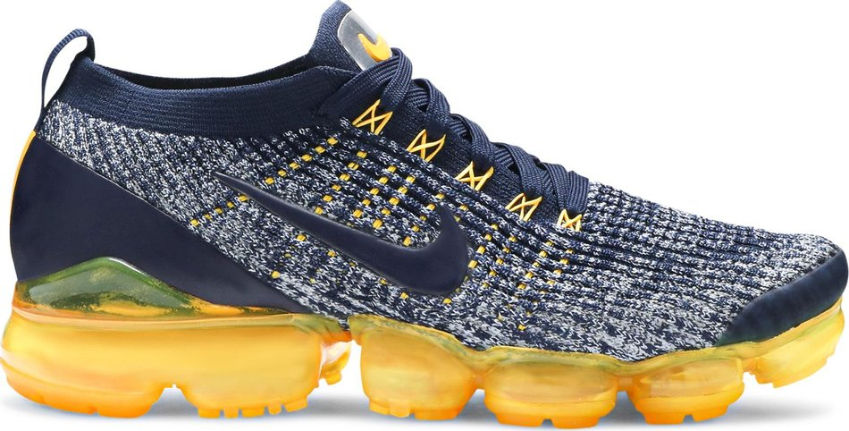 Air VaporMax Flyknit 3  College Navy Orange  AJ6900-400 - Sneaker Replica Workshop