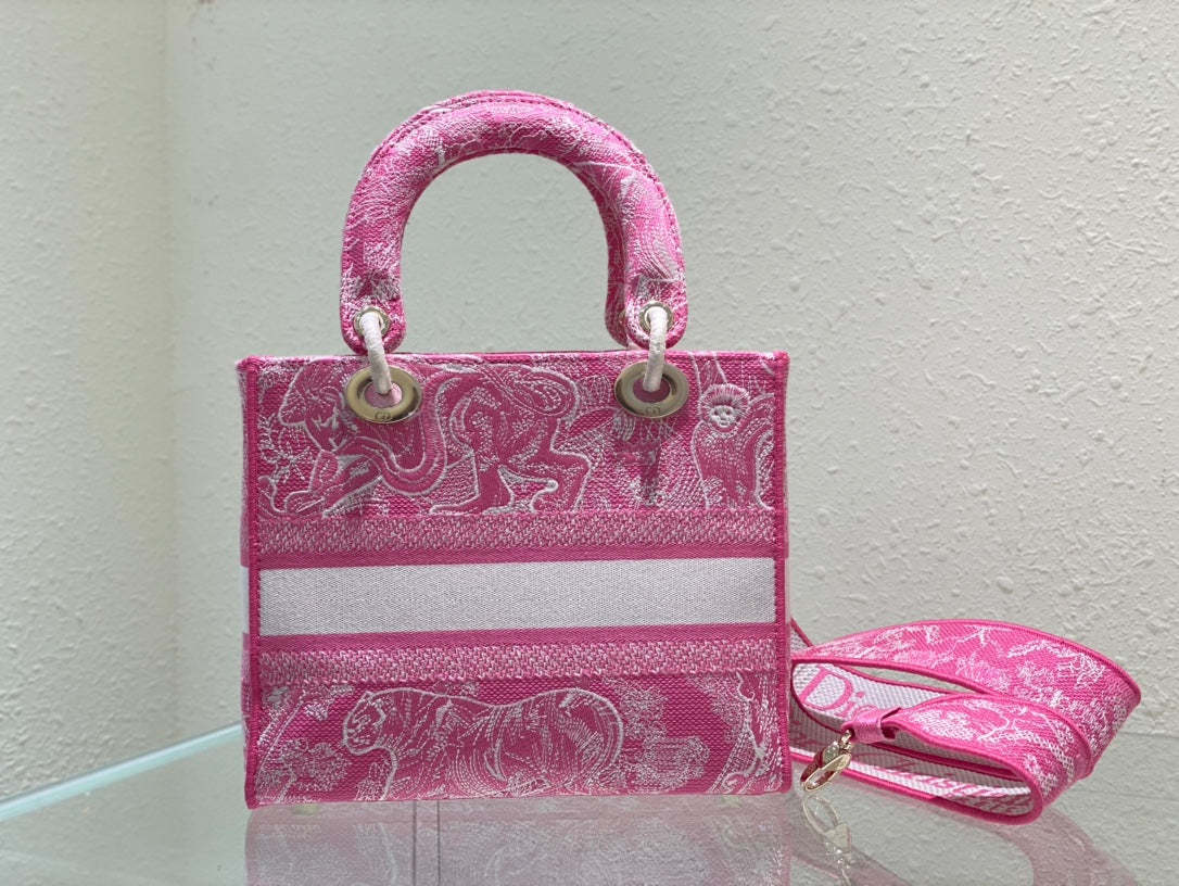 CD Medium Lady D Lite Bag - Top Club