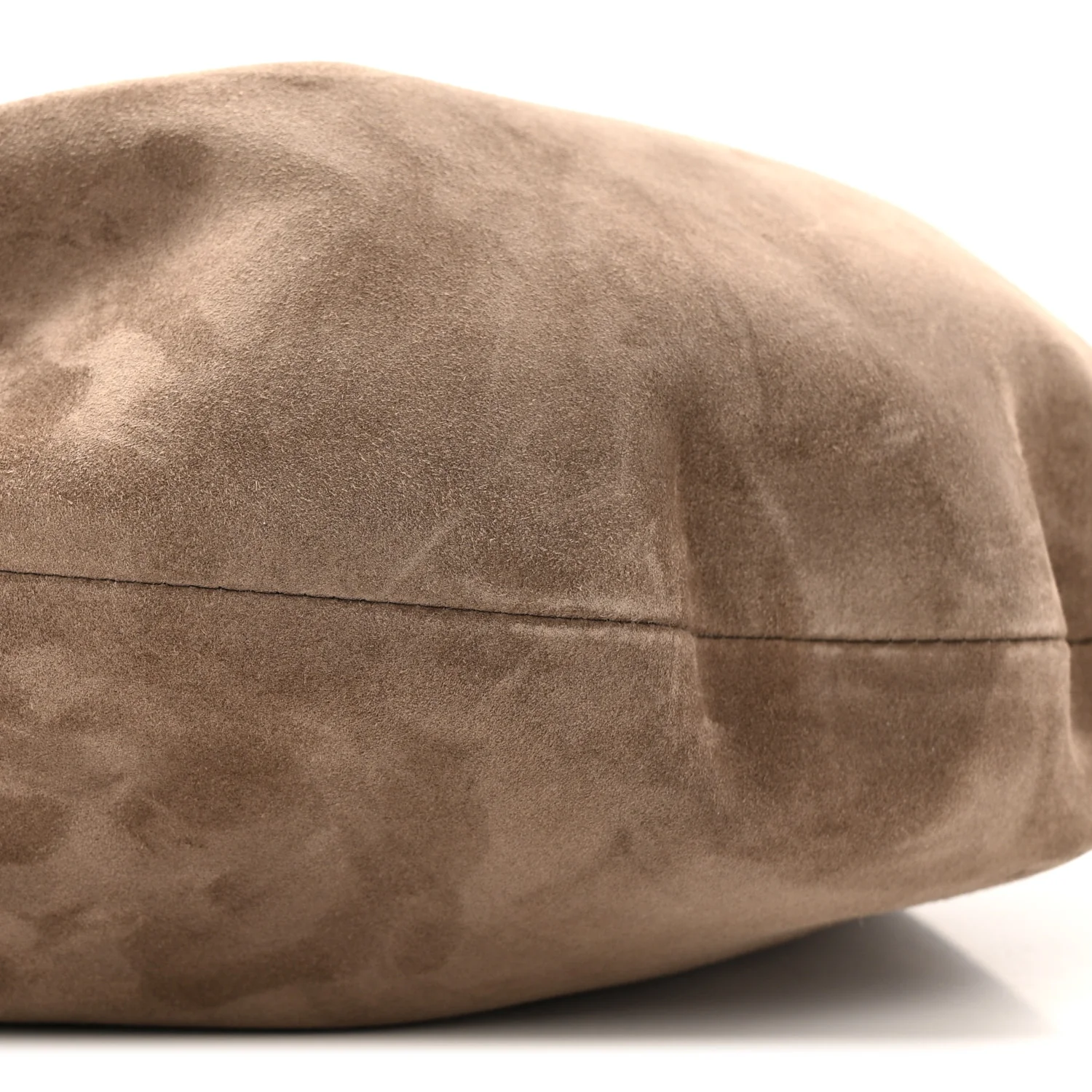 Suede Calfskin Medium Olivia Hobo Toffee - Top Club