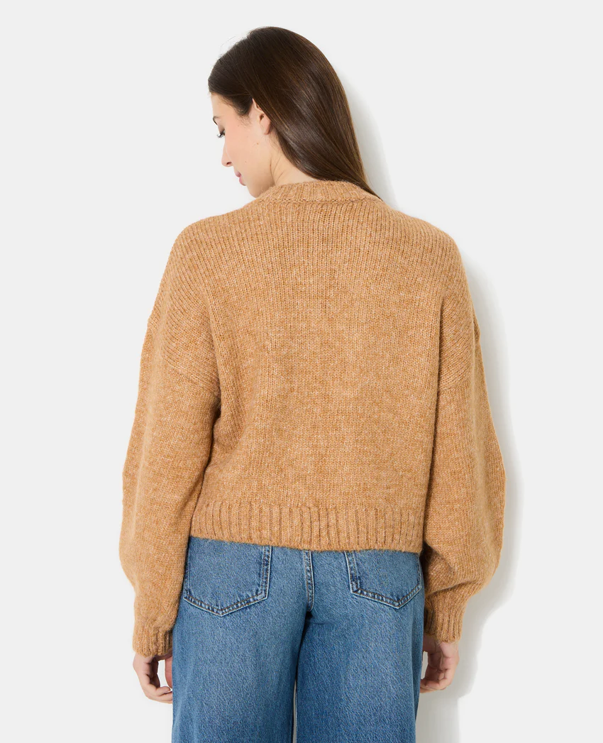 Pimkie Gilet en maille avec boutons brandebourg