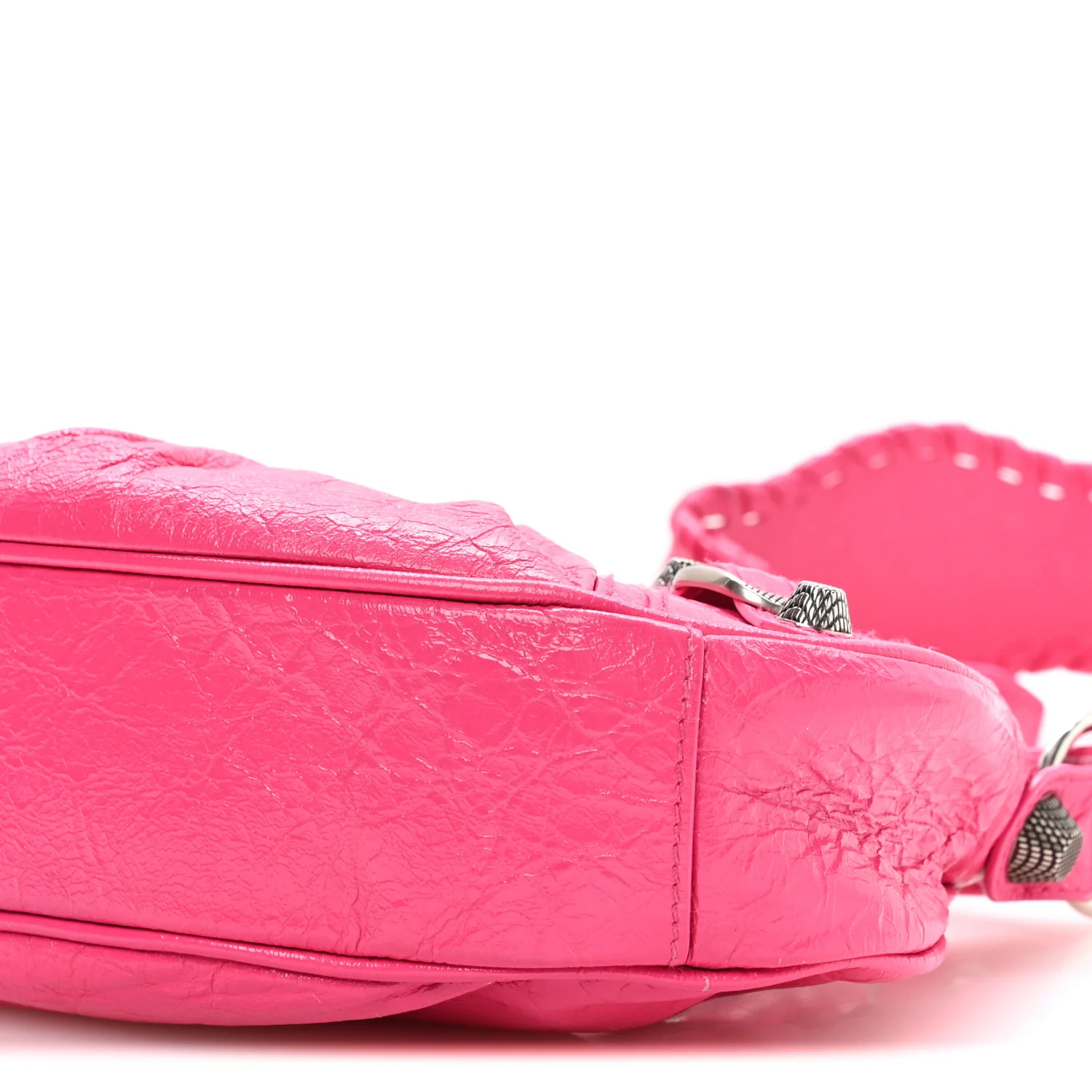 Agneau Arena Le Cagole Shoulder Bag XS Hot Pink - Top Club