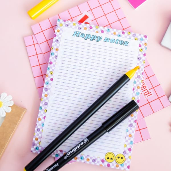Notitieblokje Happy Notes