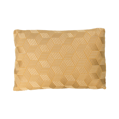 Kussen Cross Cross ochre